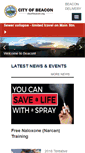 Mobile Screenshot of cityofbeacon.org